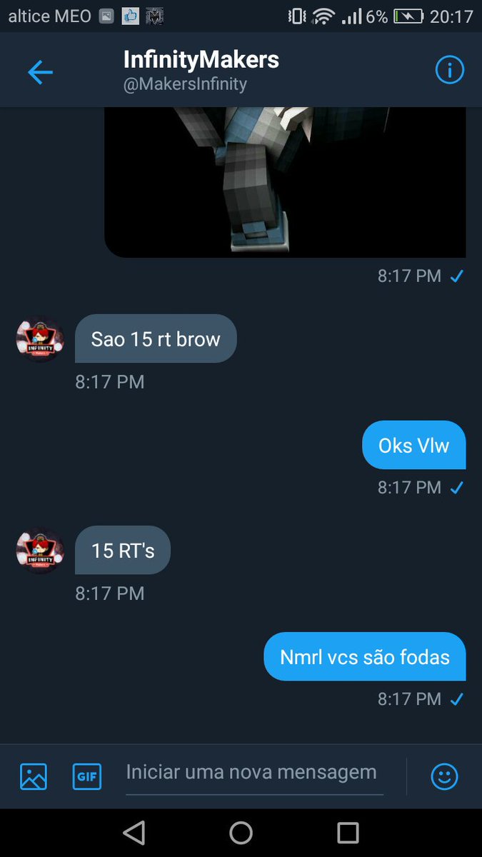 Galera Ajuda para <a href="/MakersInfinity/">infinity.makers</a> fazer um banner e um render 15Rts
@CLAWOLFS 
<a href="/crydengoso/">꧁ꭗƉ༹ཾ྄ཛϗᏩס༙༘ཧס྄྄༹༙༙༙†꧂</a> 
@AffzTrap 
@VsfGolden 
<a href="/PaoDoceFac/">PaoDoce</a> 
@Cqqio777_ 
@crymurillo 
@LastStageFac
@UmJoJoQualqueew 
@ItaloNzOFC 
<a href="/danielchapade5/">Daniel  #FactionsUniverse</a> 
@VsfPedroso 
@gabrisel2134 
@CeltBr 
(Mals)