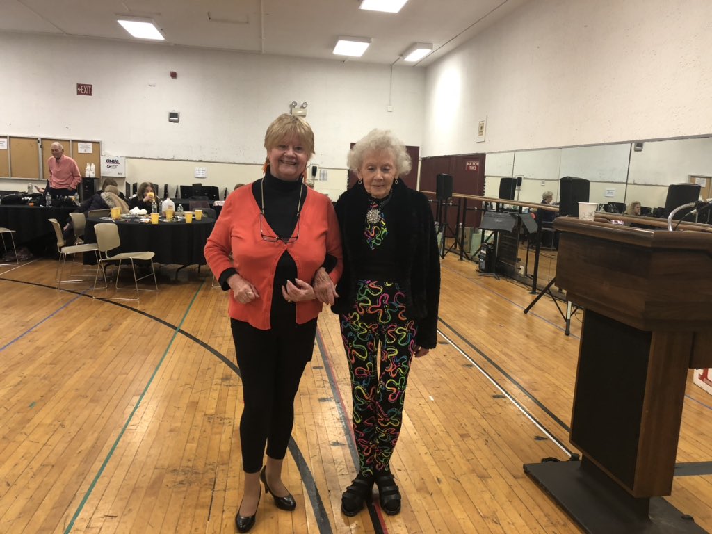 Our oldest Rockette from Snohomish, Washington visited the Rockette Alum Halloween meeting