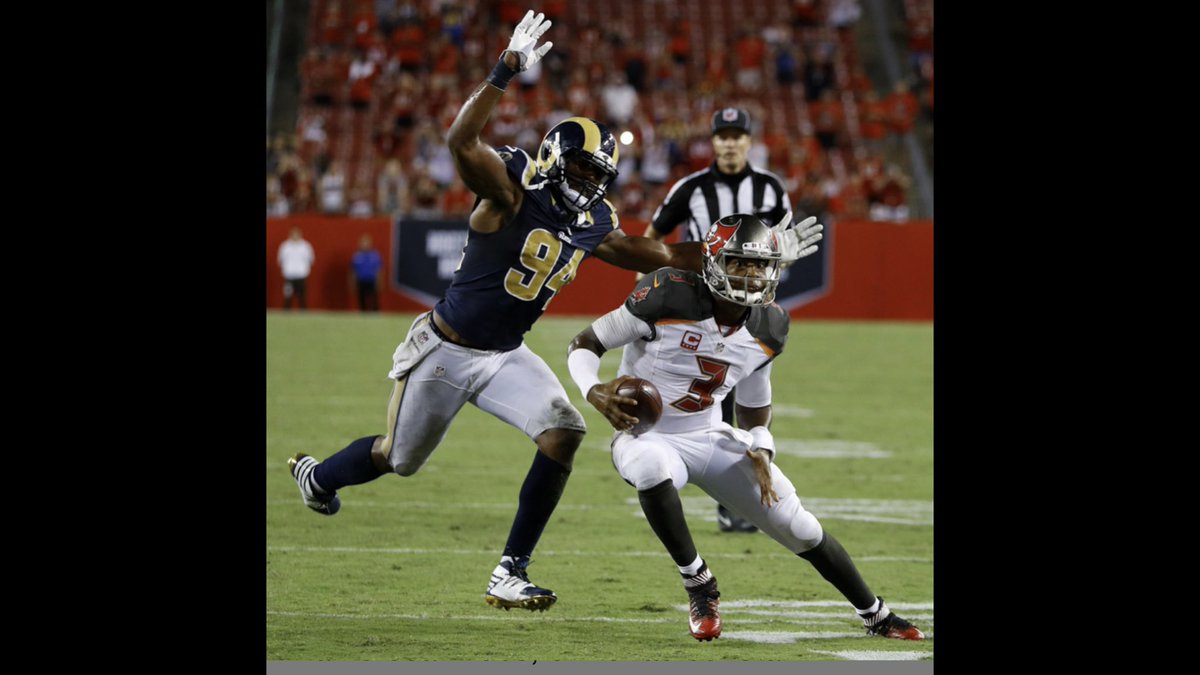 GridRams's tweet image. Goff and company get their first season win against the visiting Bucs 21-16. Goff threw for 3 Td’s and completed 11 of his 16 attempts for over 200 yards on the win. Rams now 1-7 will go on the road next week against the Carolina Panthers. @GridMbl