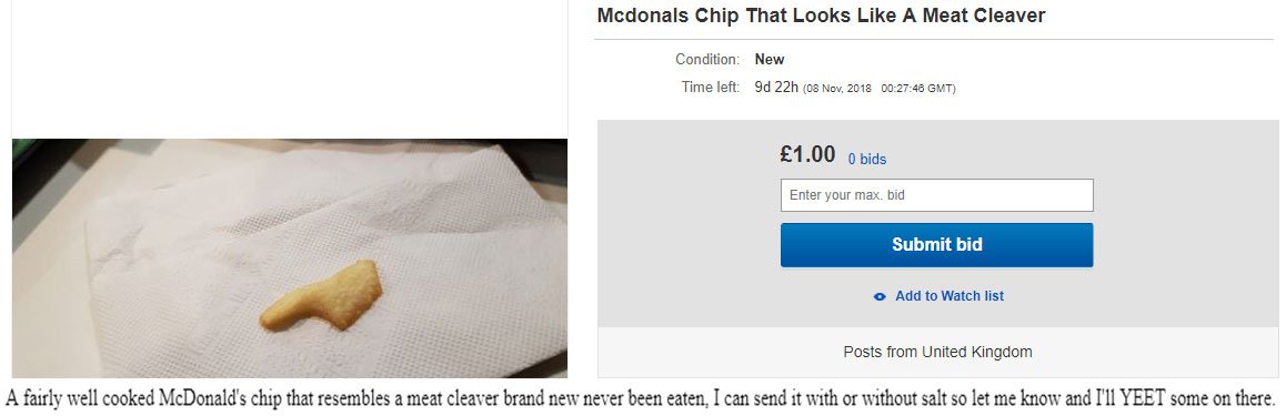 Yoinkin's tweet photo. The things you find on eBay... https://t.co/QDWdkExgsJ