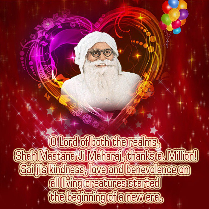 ksushma140's tweet photo. #3DaysToSaiMastanaJiBirthMonth who was founder of @derasachasauda his holiness not only sowed seed of humanity &amp; spirituality in hearts but also directed people in the path of righteousness. Saint @Gurmeetramrahim ji https://t.co/mwJXr51kPS