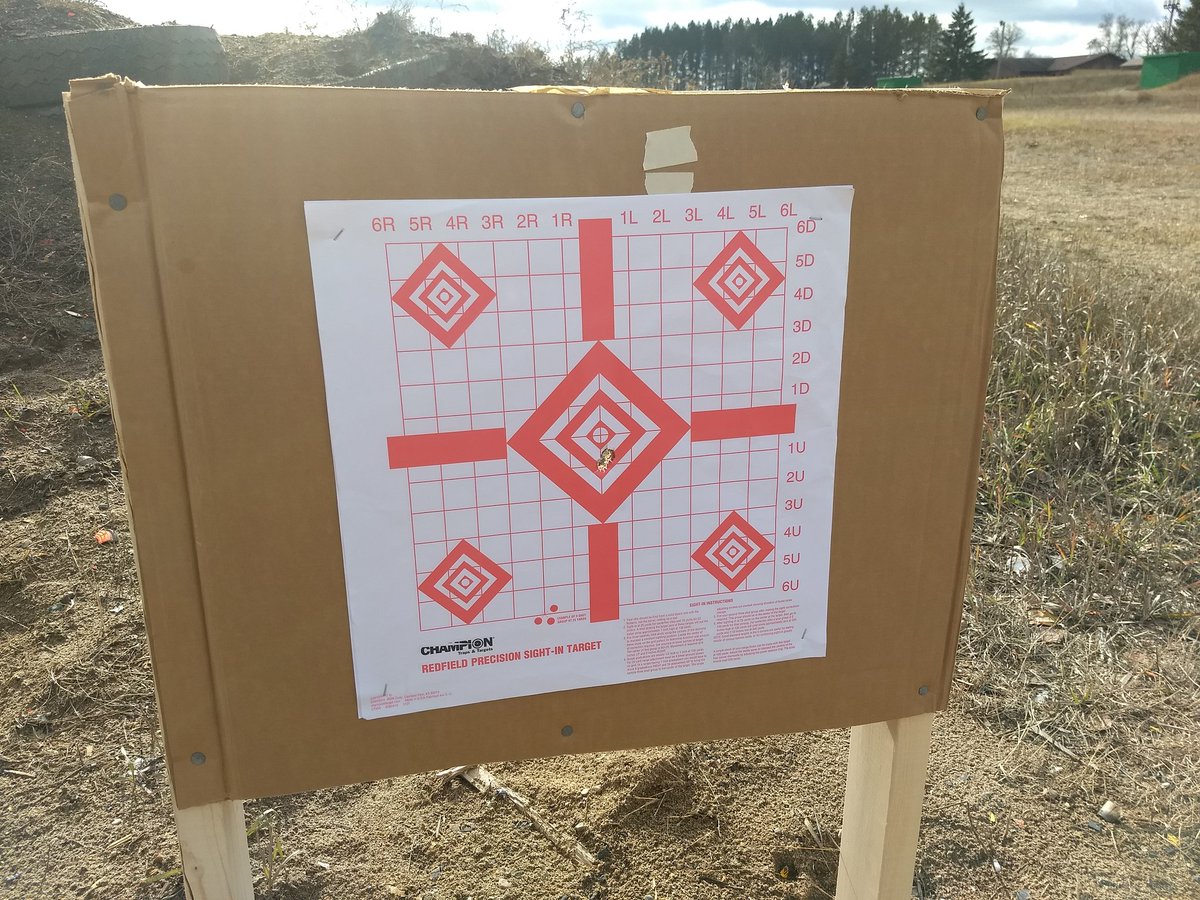 BrodahSwami's tweet photo. Got the smoke pole sighted in. Ready for #MnDeerHunter https://t.co/94EEl5Qo2F
