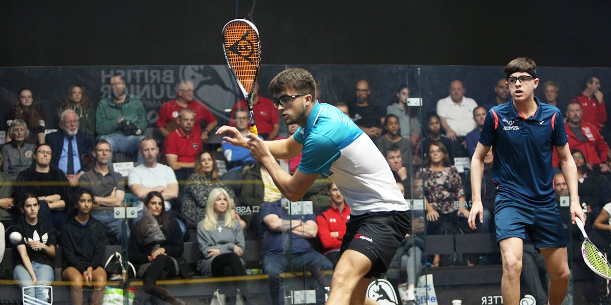 BJCsquash's tweet photo. โIt means a lot to win the Don Sanderson trophy and Iโm happy I could gain my third British title in a match where I was behind and not playing my best but managed to dig in and get the win.โ
Yorkshire's @nickwalll on claiming the British National BU19 title.
#BJC2018 #Squash https://t.co/A7D45iicQB