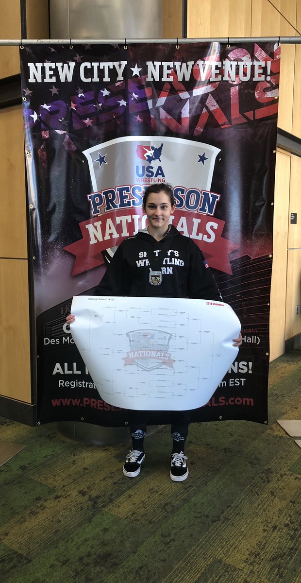 Another @SmittysBarn /<a href="/pedrosjudo/">Pedro's Judo Center</a> production...First at USA Wrestling Pre-Season Nationals Girls High School 125...