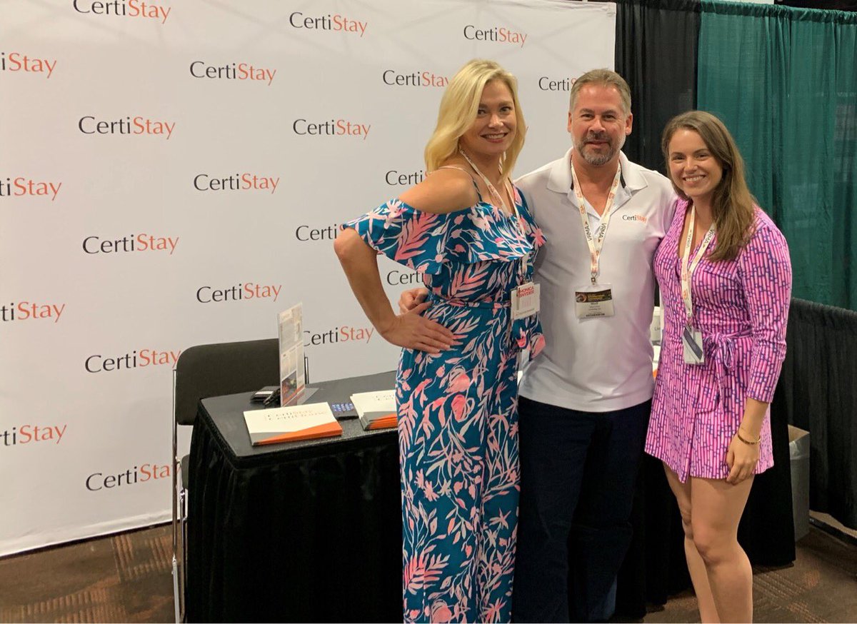 CertiStay1's tweet photo. Great to meet the ladies from @NoiseAwareDotIO at #VRMAInternational! #VRMA2018 https://t.co/DfWUcRSunN