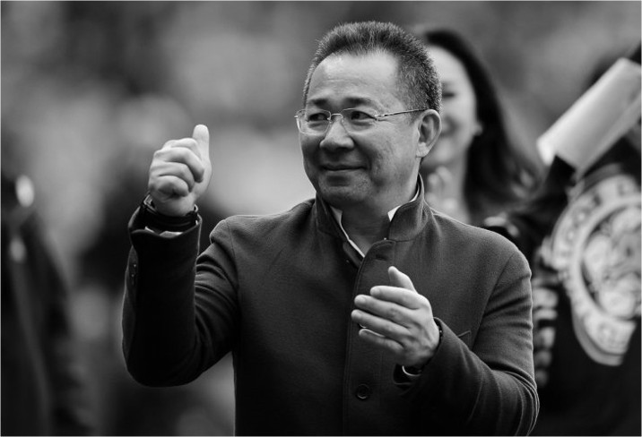 ActuFoot_'s tweet photo. Vichai Srivaddhanaprabha. 😢 https://t.co/OrYwM7R6M7