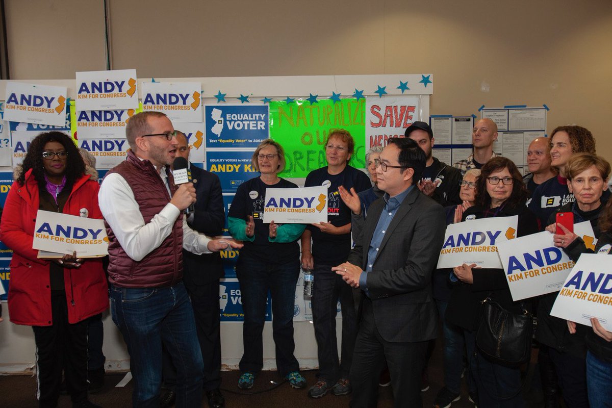 HRC on the ground to turn out the vote in New Jersey.