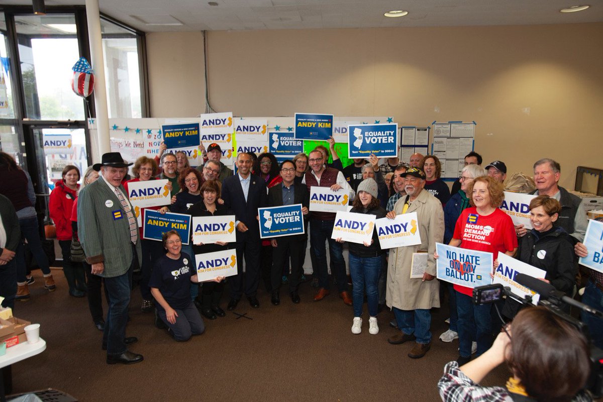 HRC on the ground to turn out the vote in New Jersey.