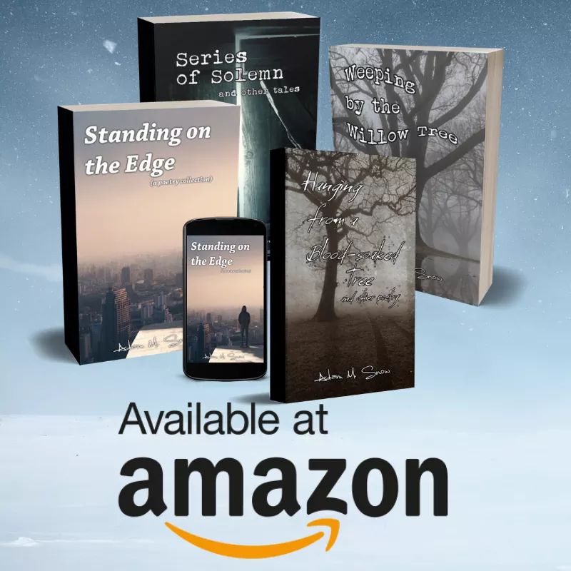 AMSnowOfficial's tweet image. Available in Paperback and Kindle form. Get your copy now while supplies last.
amazon.com/Adam-M.-Snow/e…

#poetry #Amazon #promotions #Kindle