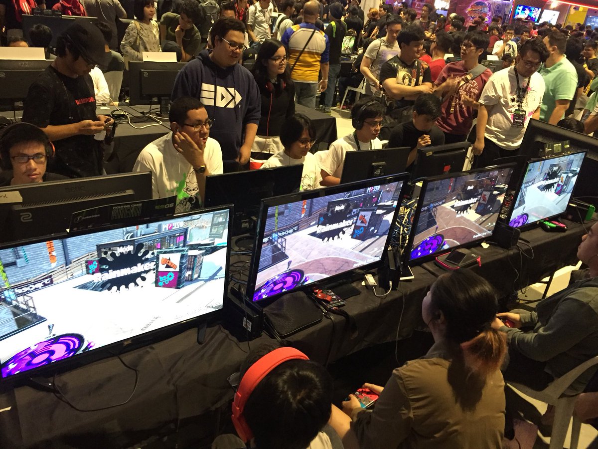 tennfoley's tweet photo. Some snaps of the crowd at ESGS. What an event! #SplatPH @BaguioGamer https://t.co/rbKXaOrEBX