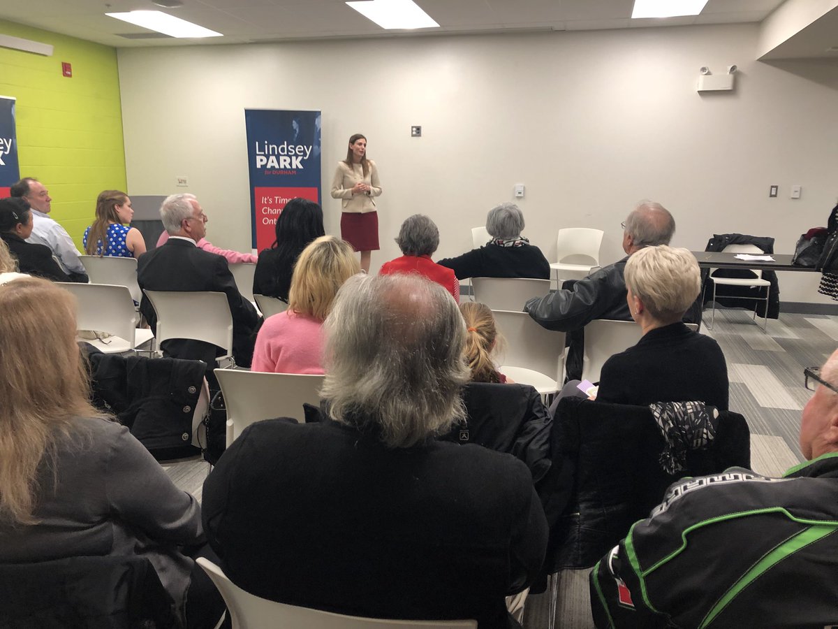 lindseyepark's tweet photo. Thank you to Minister @MonteMcNaughton for speaking at our @DurhamPCPO AGM this week. We loved having you in Durham! https://t.co/7WzeEW2AnE