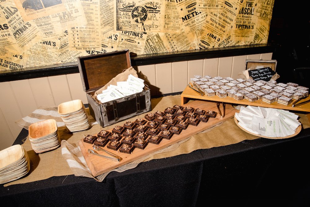 The best parties have a well-stocked dessert table 😍. Happy  #NationalChocolateDay from our sweet #eventglossary caterers <a href="/RBrennanCaters/">RalphBrennanCatering</a> <a href="/BittersweetNOLA/">BittersweetNOLA</a>