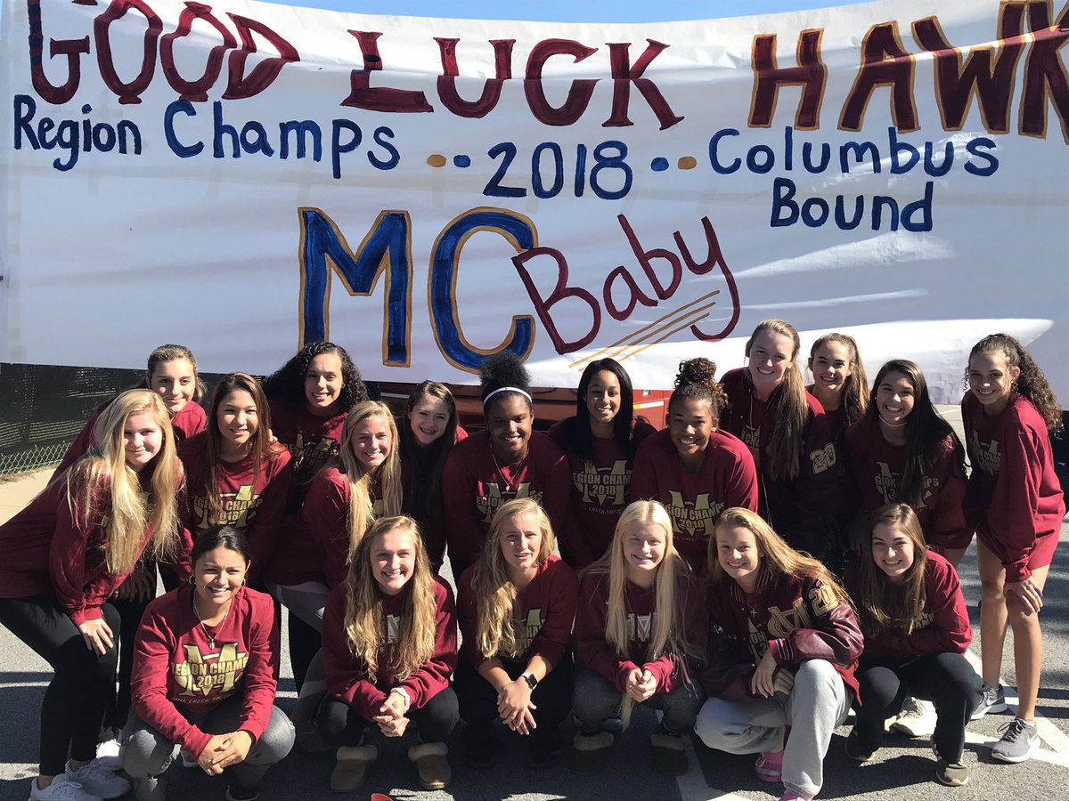 bellamsanc's tweet photo. bittersweet weekend...so proud that we fought our way through to get to the championship. sad to see our season come to an end and say goodbye to all of our seniors❤️ #mcbaby #2ndinthestate https://t.co/nyEYvbyrQ0