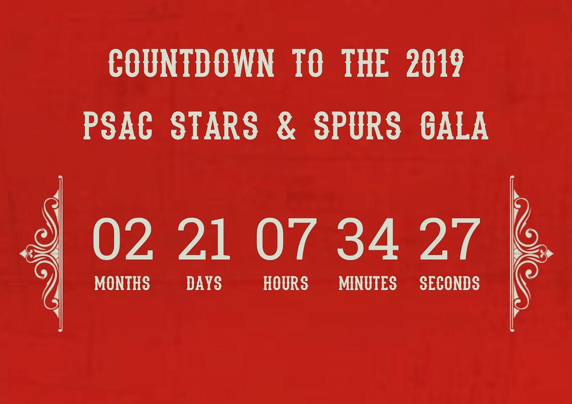 2019 may seem far away, but in reality, we’re under three months away from the big day! Don’t delay - the best tables are going to go quickly. #yyc #yycevents <a href="/workingenergy/">workingenergy</a>