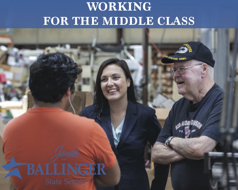 JBforSenate's tweet photo. Jamie Ballinger was raised by hardworking folks- her dad was an electrician, and her mom worked at Kmart. In the State Senate, she will work to make sure everyone in Knoxville has a fair shot at a good-paying job. https://t.co/Ti83X54VT4