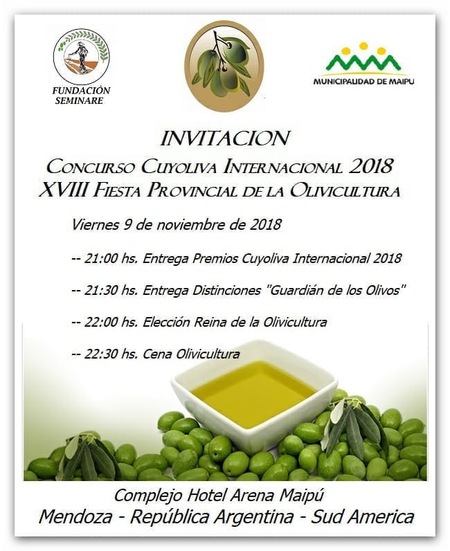 9 NOVIEMBRE, Fiesta Provincial del Olivo <a href="/OleoLourdes/">Aceite Oliva Lourdes</a> <a href="/danielaguzman8/">Daniela  Guzmán</a> @alfonsoconrado