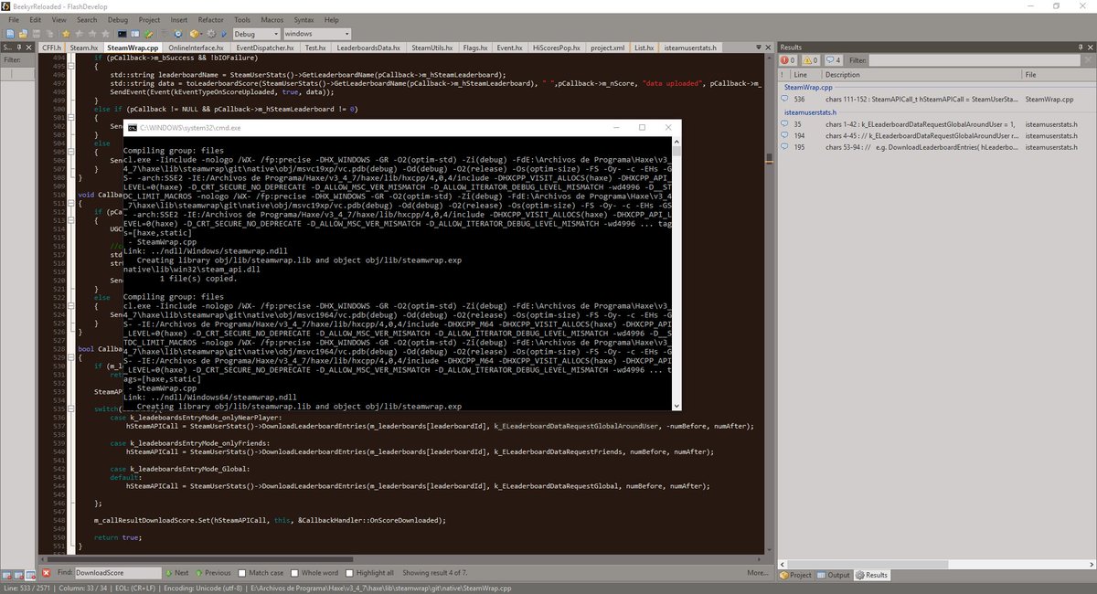 jaimedominguez's tweet image. Just finished implementing #SteamAPI for #HAXE. I needed full control with the leaderboards data and achievements. This is, for sure, the most complete implementation of Steamworks for Haxe. I&apos;ll upload it to git eventually. #gamedev