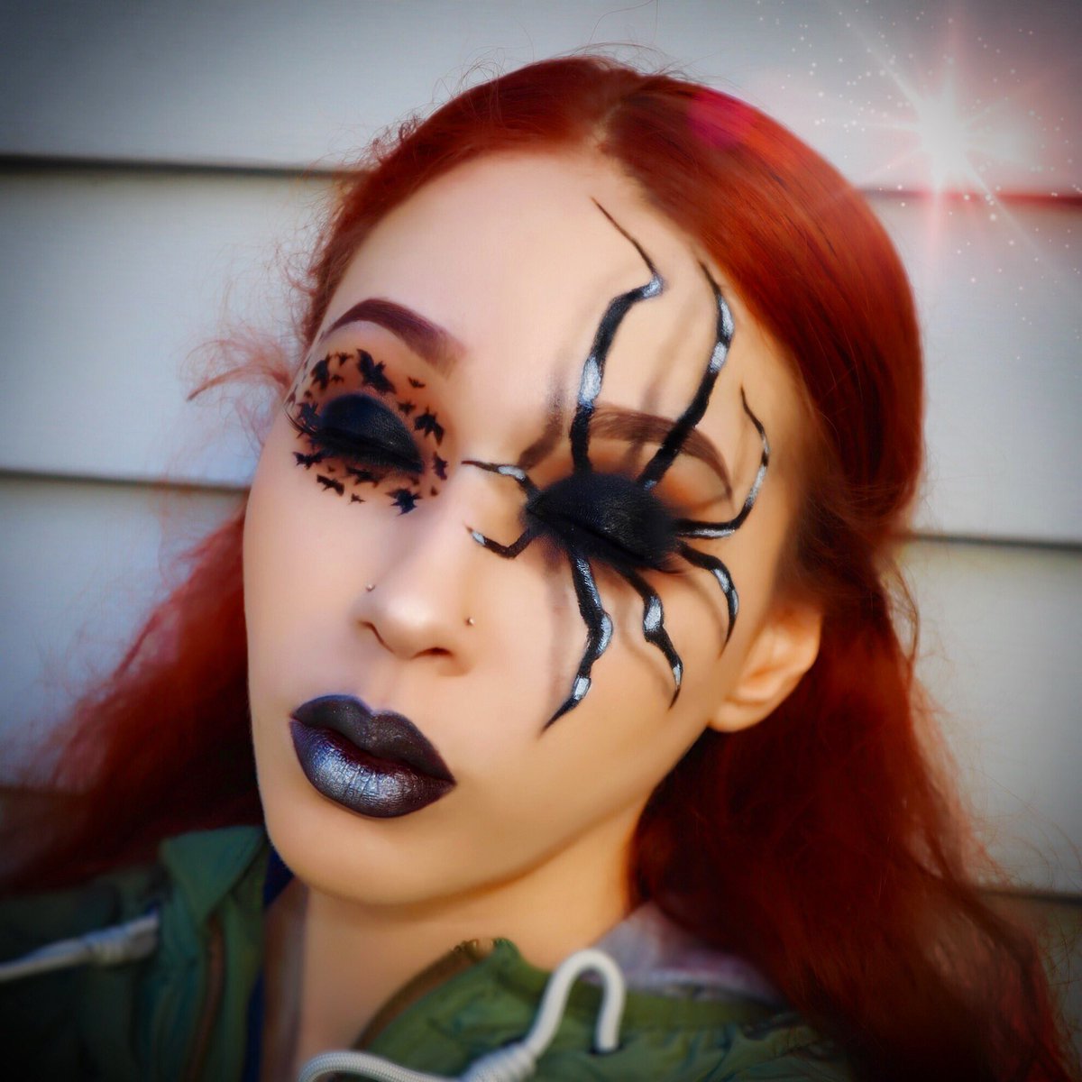 FefyElysian's tweet photo. Is it Halloween yet ?🎃🖤 inspired by @tinahalada and @daisymarquez_ 😘 used the @Jaclynhill X @MorpheBrushes vault collection in #DARKMAGIC #RINGTHEALARM @ABHcosmetics #DIPPOMADE 🖤 @tinahalada @Jaclynhill @MorpheBrushes @tinahalada @daisymarquez_  @tinahalada  @daisymarquez_ https://t.co/wQ4HfO2FQw
