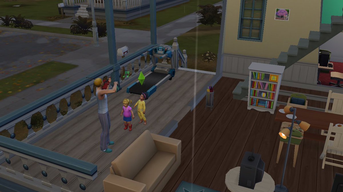 WombatRandom's tweet photo. Okay it was a bit laborious but have some #Sims4 screenshots. Pictured:
Ric, as he was a little while back
Ric at full fitness
Johnny performing for a tiny audience at Solar Flare
And as a bonus, Andy Stuckey playing violin for his toddler daughters https://t.co/CBswBmtwTc