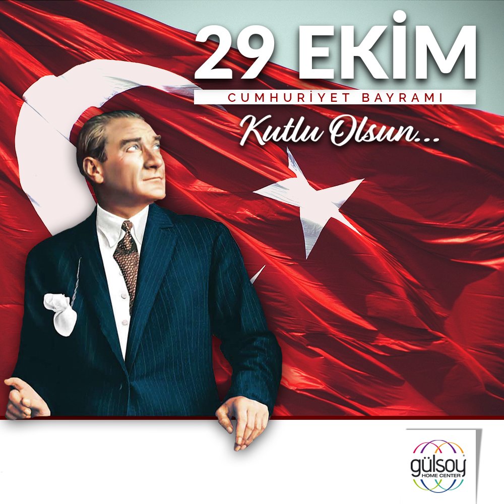 29 Ekim Cumhuriyet Bayramı Kutlu Olsun
#29Ekim