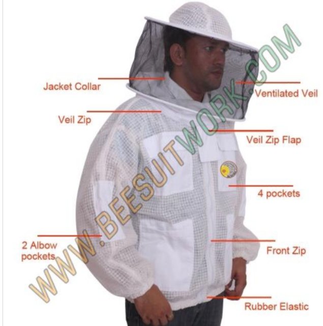 SuitWork's tweet image. Beekeeping 3 layer Jacket with Round Veil...
@BeeVitalcom @thebeekeeperman @dancingbeehoney @bee_my_world @apiformes_bee @ANBeeQueens