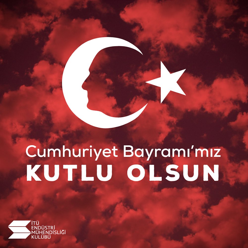 Cumhuriyetimizin 95. yılında geleceğe büyük bir ümit, inanç ve gayretle yürümek azmi ve de kararlılığı ile "Cumhuriyet Bayramımız Kutlu Olsun!”