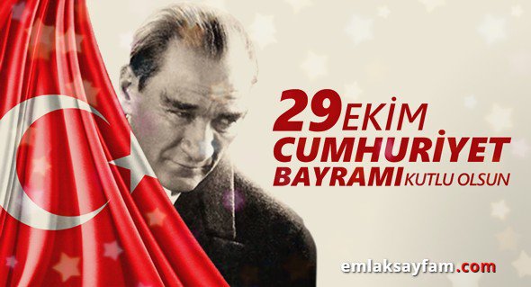 Hep aynı coşku ile kutladığımız Cumhuriyetimizin 95. Yaşında yine yeniden söylüyoruz #29EkimCumhuriyetBayramı #Kutluolsun
#vatan #bayrak #29Ekim1923 #BizBeraberOlunca