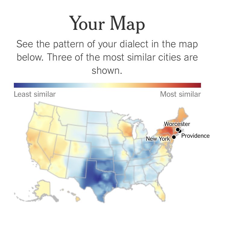 Dubkash's tweet photo. @rouk How Y’all, Youse and You Guys Talk: See my dialect map and make your own. https://t.co/g0UKYAMKEB https://t.co/qjkWy5ZO8B