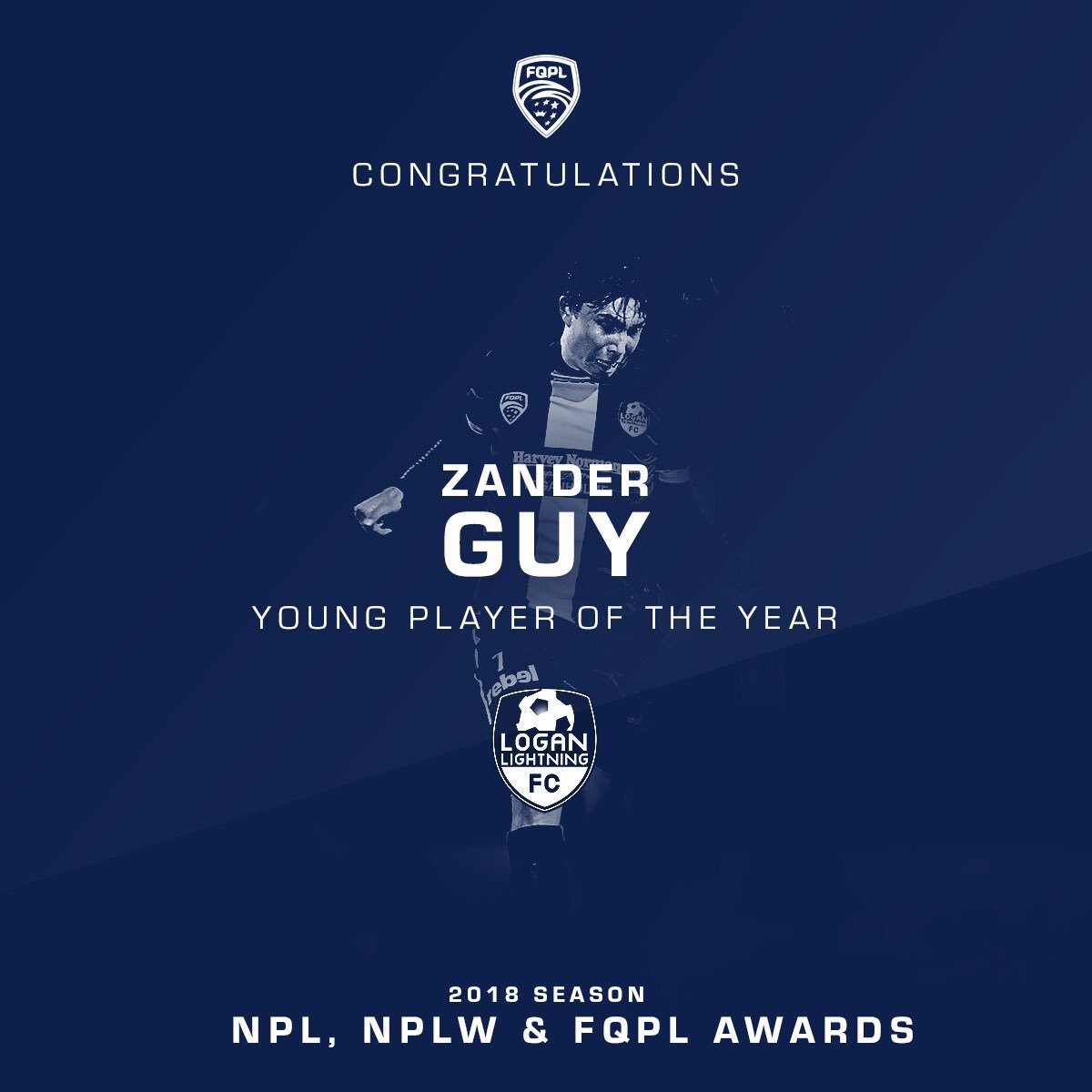 Congratulations to all the 2018 FQPL player award winners.🏅
.
.
Read more on our website. Link in bio.📲
.
.
#FQPL #FootballQld #FQPLAwards