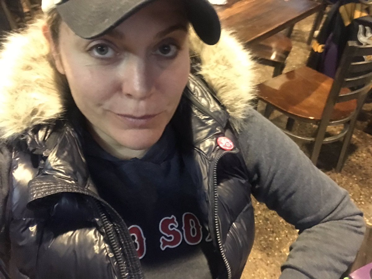 MizplacedSox's tweet photo. Allowing a slight smile. This shit could actually happen tonight!!! #bitemytongue https://t.co/IEOVpJ02o0