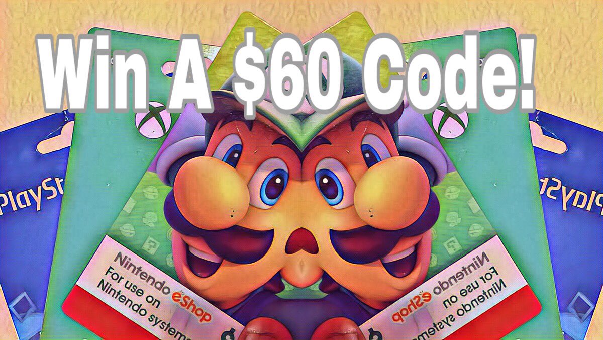 😉[Real Giveaways Real Winners] New $60 code giveaway video #psn #xbox #eshop #vbucks youtu.be/DPwI3Pf0oRI