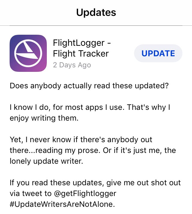 kansaichris's tweet photo. @GetFlightlogger #UpdateWritersAreNotAlone https://t.co/viFPjKGSwM