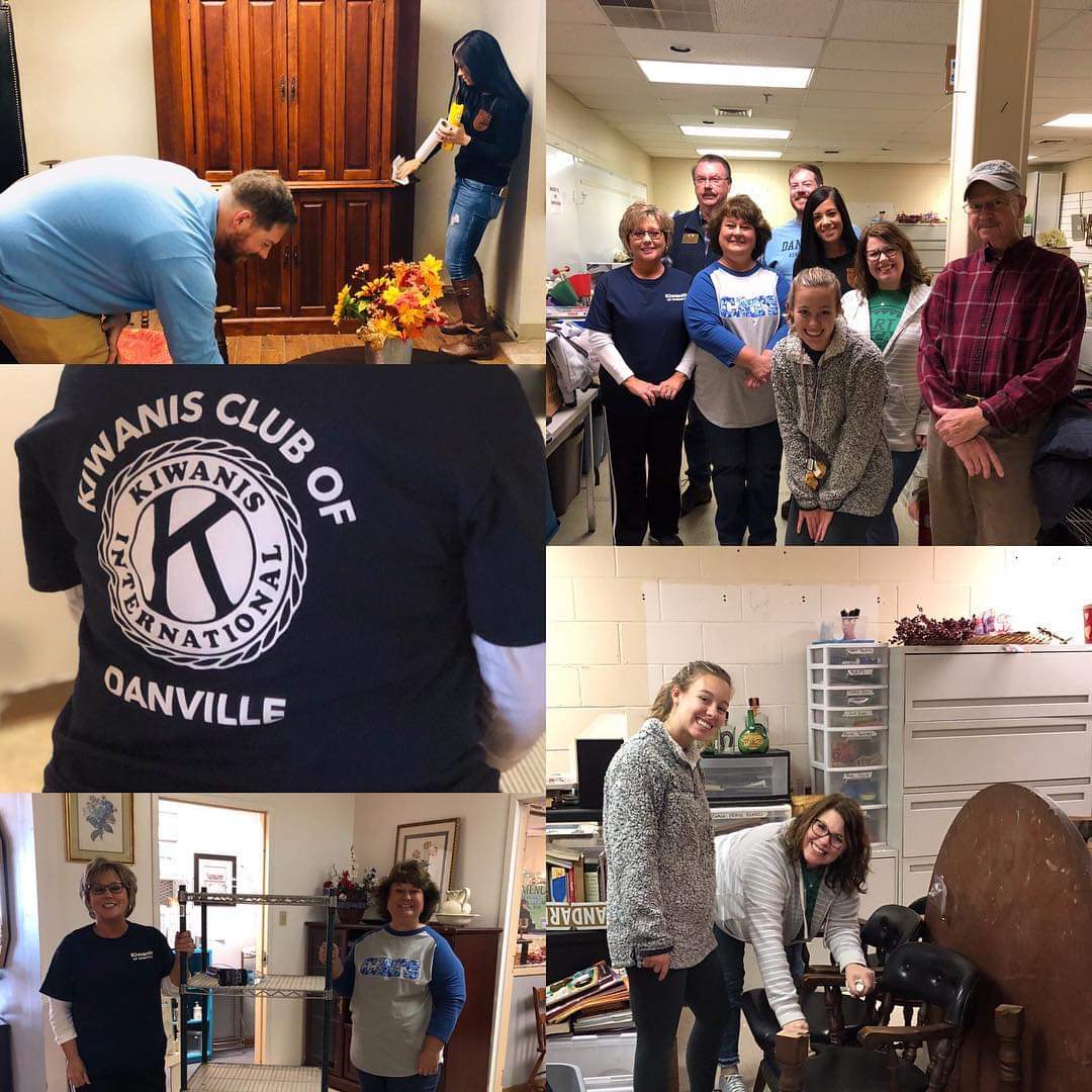 Our service club was blessed to volunteer at Blue Bird Market in service on Saturday for Wilderness Trace Child Development Center! #KiwanisOneDay #KidsNeedKiwanis   #shopwithapurpose