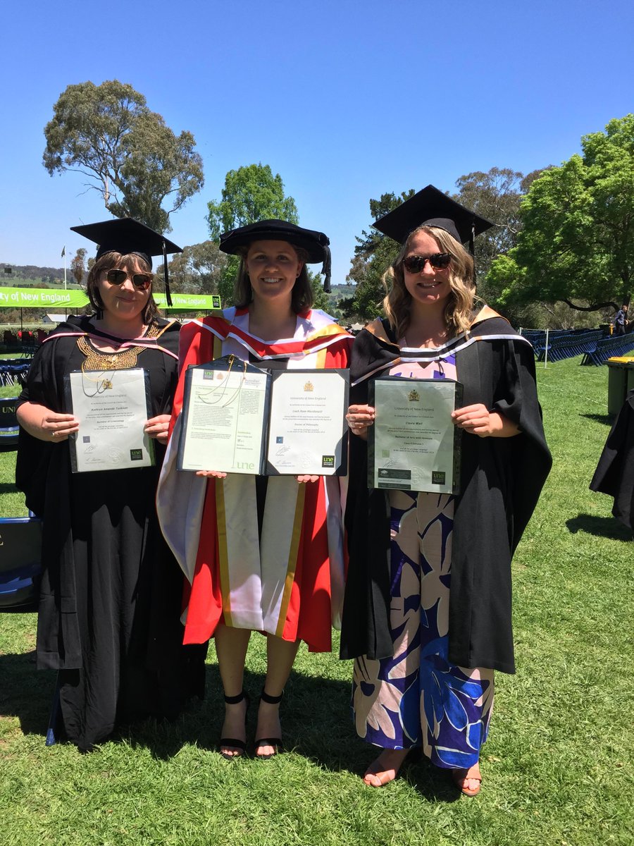contented_ed's tweet photo. So proud of these three (Student Engagement Team alumni) - congratulations @KatyTucknott, @leahrmac and Claire Wall
#unegrad https://t.co/SvlEtuIf27