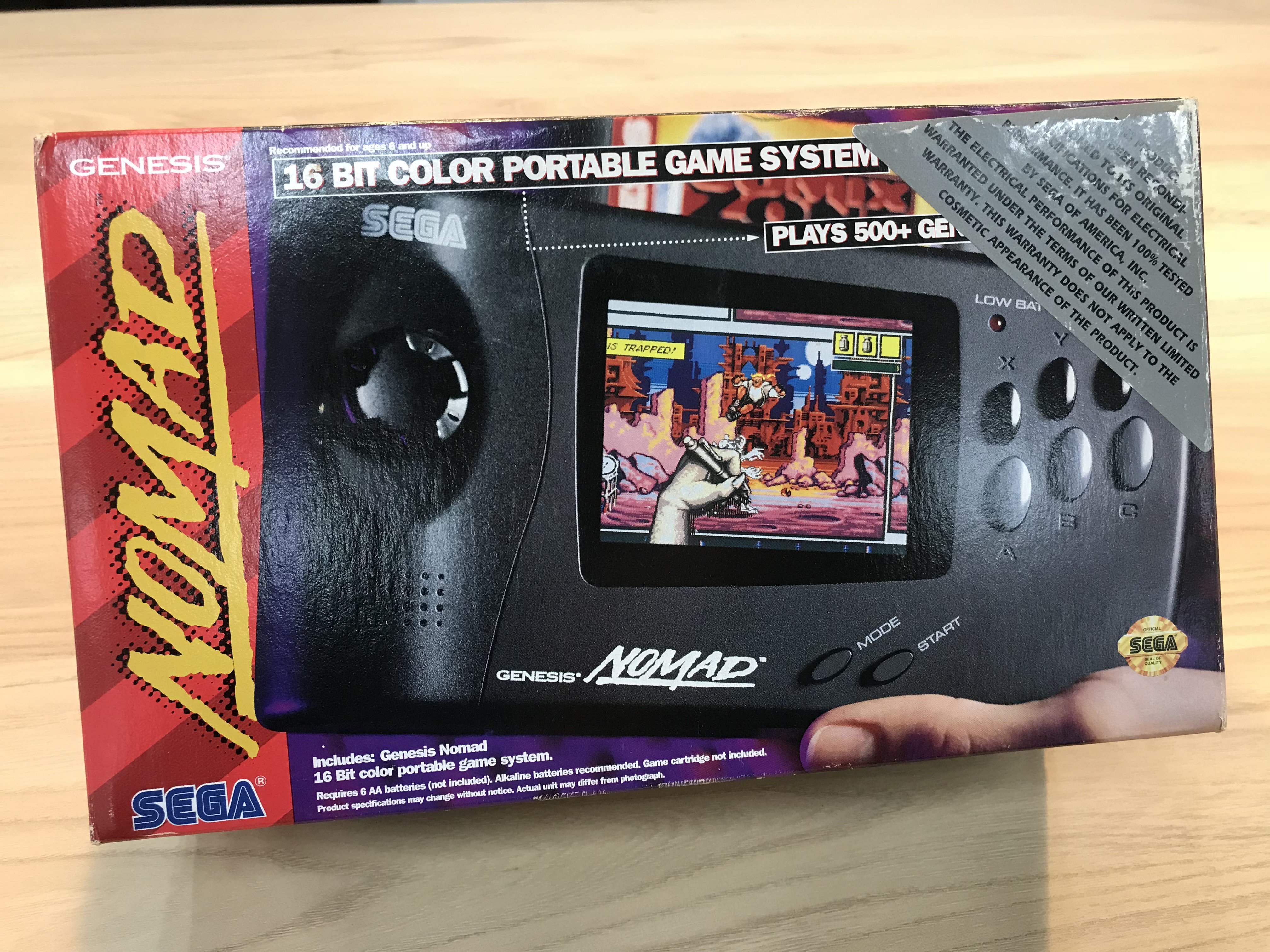 携帯型メガドライブ NOMAD TFT液晶化 SEGA-