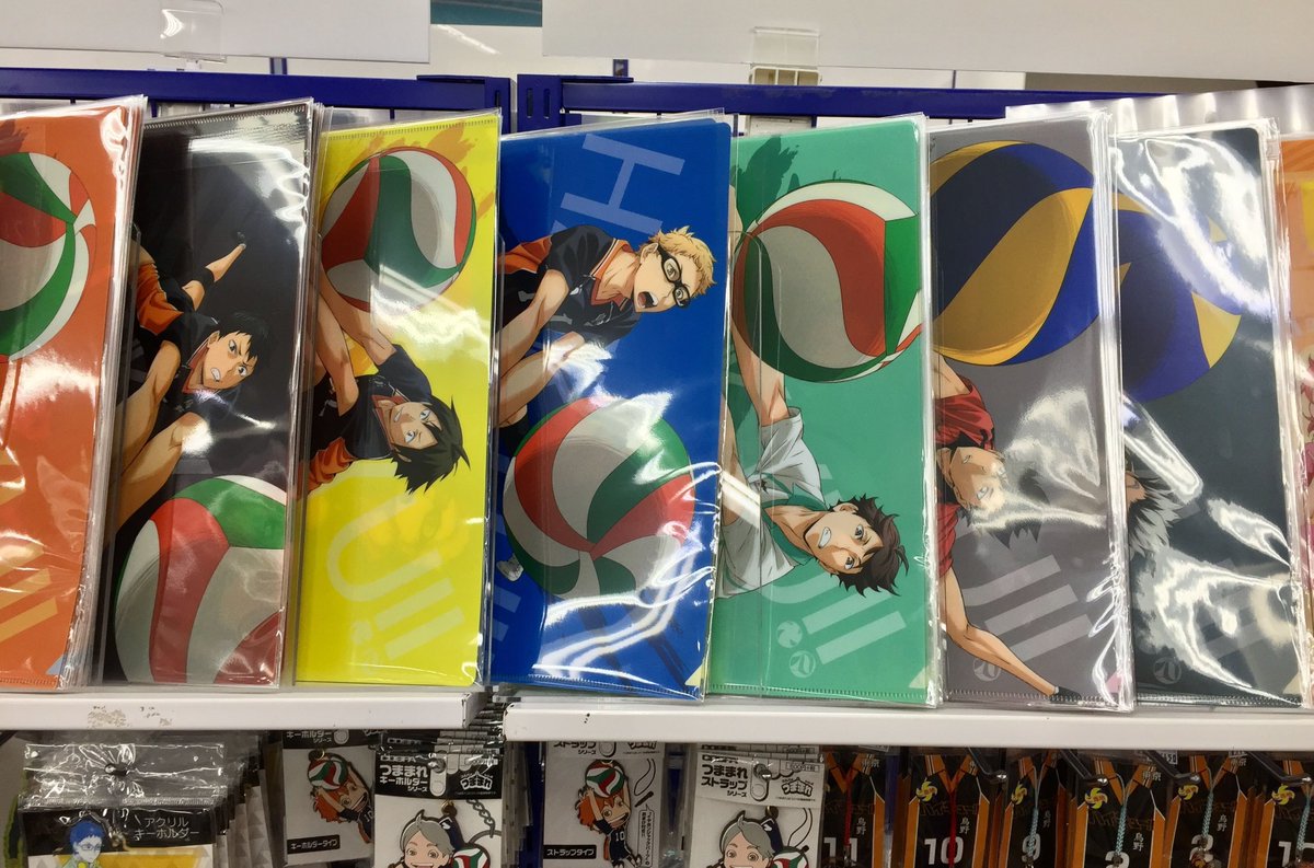 コーナー情報】「ハイキュー!!」のグッズコーナーを6階に展開中