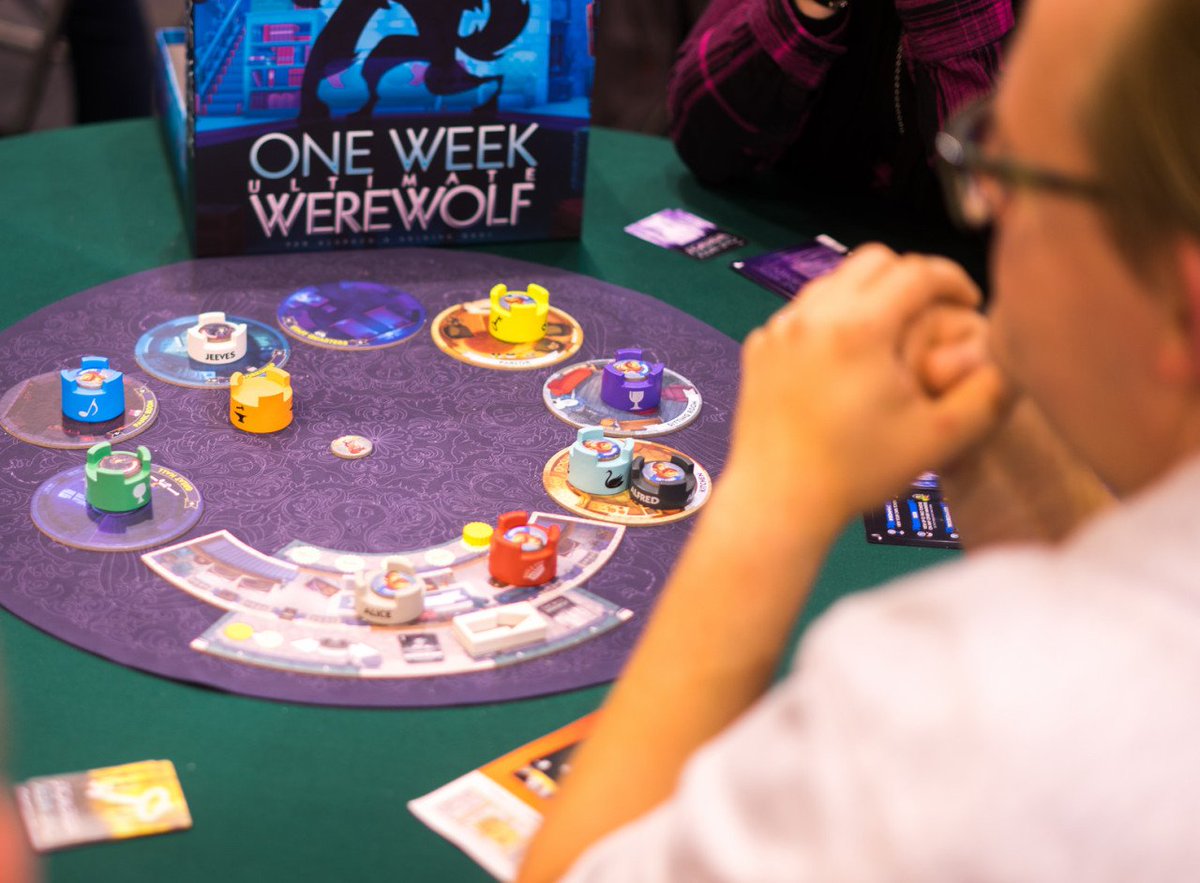 beziergames's tweet image. We had an incredible #EssenSPIEL! 😀

Thanks so much to everyone who stopped by the booth to try #OneWeekUltimateWerewolf and #BetweenTwoCastles. 

We hope you had an amazing time, and we'll see you next year! 

📷: @DoctorMeeple