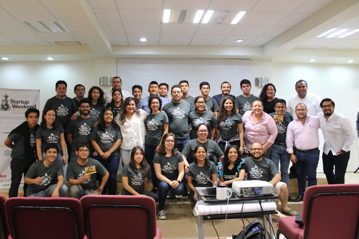 rafaecheve's tweet photo. Startup Weekend @SWvhsa #swvhsa un reto más logrado. Gracias a todas y todos que aportaron su tiempo y experiencias.
#Tabasco tiene futuro gracias a personas grandiosas que creen en el potencial que tenemos que detonar.
#SumandoVoluntades #SePudo
#EraDeLaColaboración
🚀🌱🙌 https://t.co/7y4uiw2Jc2