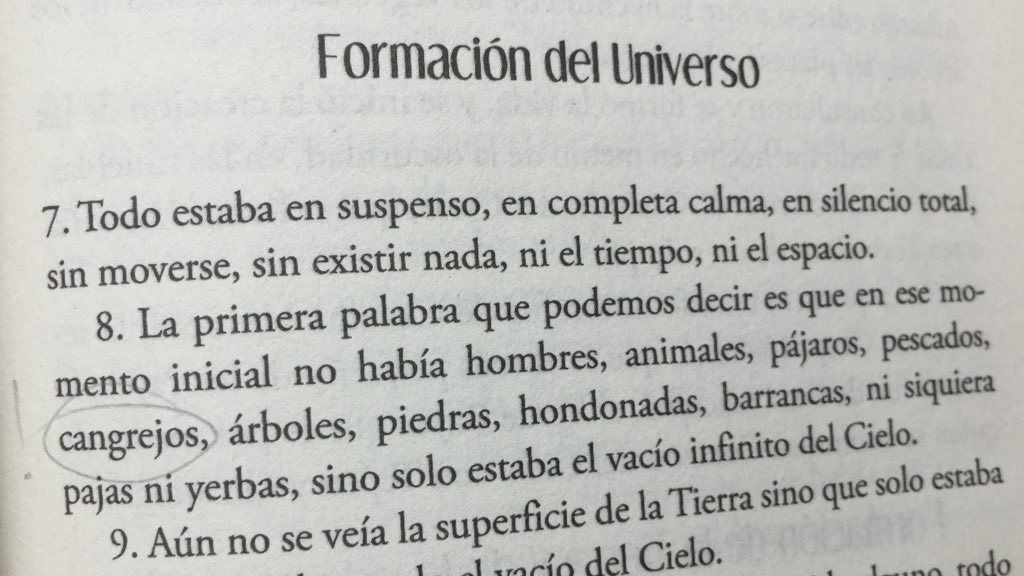 gondeben's tweet photo. Cangrejos ❤️ #Popolvuh https://t.co/rwPSUQAZv5