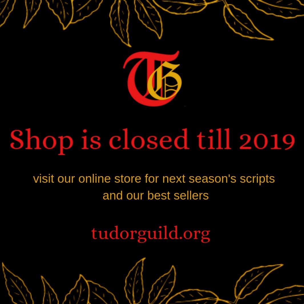 TudorGuild's tweet photo. Thank you everyone for a great season! We'll see you next year. Till then... https://t.co/vUf2WrQlof https://t.co/HIx9M7Nxlj