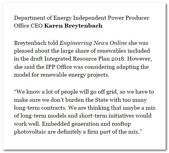 SANS10400's tweet image. What is best for South Africa ? Not nuclear, not yet, maybe never.
But beware - unintended consequences abound - Tipping Point No 3 awaits.
Also read what Karen says - why cripple the rooftop market ?
We need #GoodGridCitizens, and we need #GridInteractiveEfficientBuildings too