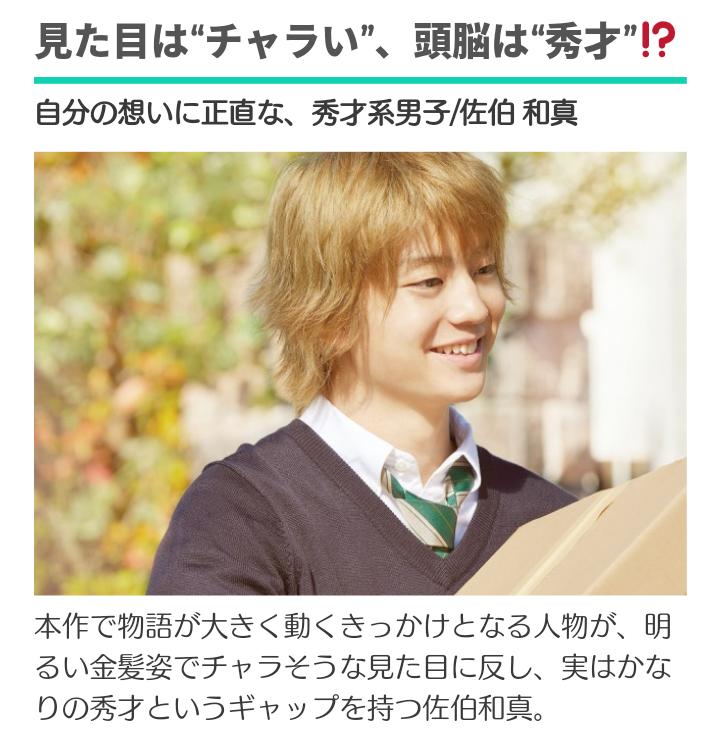 O Xrhsths 喬樹 Sto Twitter ᴋᴇɴᴛᴀʀᴏ F ういらぶ で 恋愛診断 あなたはどの男子がタイプかな 見た目は チャラい 頭脳は 秀才 自分の想いに正直な 秀才系男子 佐伯 和真 T Co Tpmccb3qp7 Sorena T Co S1lonk2r9l