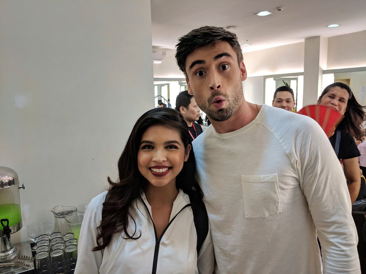BretMaverick_'s tweet photo. Thank you @EatBulaga for having me  as a Judge for #MissMillennialPH. Also had another opportunity to get ms @mainedcm in the vlog. Thanks  for always being so accommodating and kind 🤗 Stay tuned for the vlog! Turn that notif on🤪 #ALDUBWalangNagbago  https://t.co/7Yl68HBDcz https://t.co/zMJo2bO5Bo