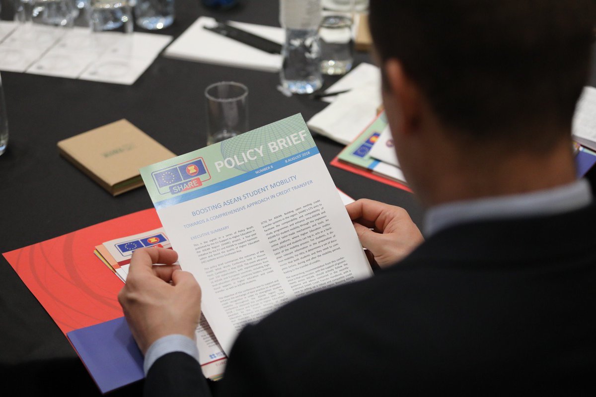 SHARE_ASEAN's tweet photo. The conference welcomed together 200 participants, among them are higher education policymakers from ministries and universities as well as experts on QF and QA, Students from both Europe and Southeast Asia also attended. #EUSHARE #SHAREprogramme https://t.co/yoLoesXSkW