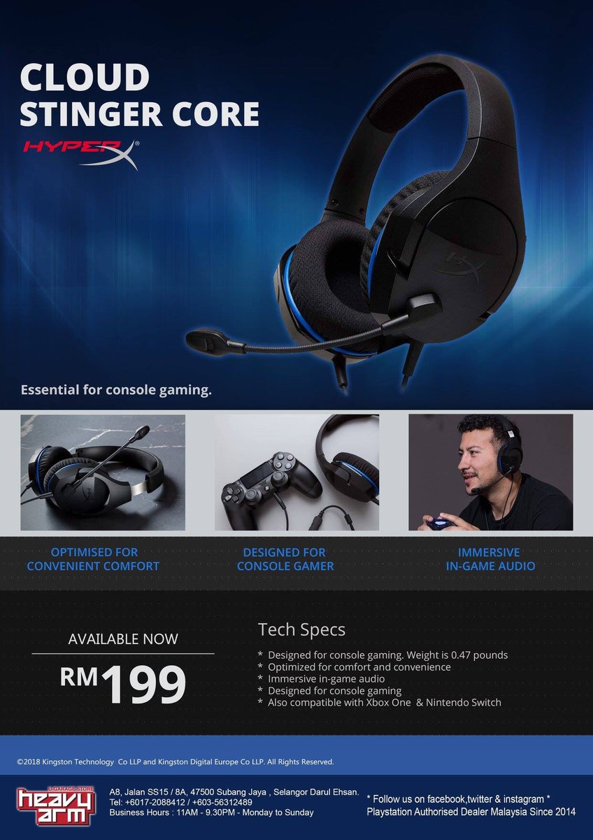 Heavyarm U Store Pa Twitter The Cloud Stinger Core Is The