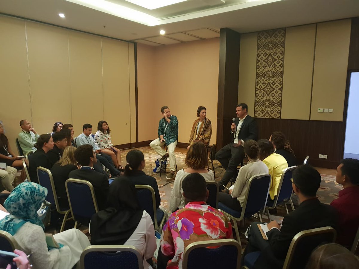 <a href="/TheWCS/">WCS</a> VP <a href="/CalebMcclennen/">Caleb McClennen</a> speaking at the Youth Leadership Summit at #OurOcean2018.  With the #OOC2018 theme Our Ocean, Our Legacy, this is the most important audience here -  they are the future. <a href="/WCSNewsroom/">WCS Newsroom</a> <a href="/CristianSamper/">Cristián Samper</a> <a href="/jpatlis/">Jason Patlis</a>