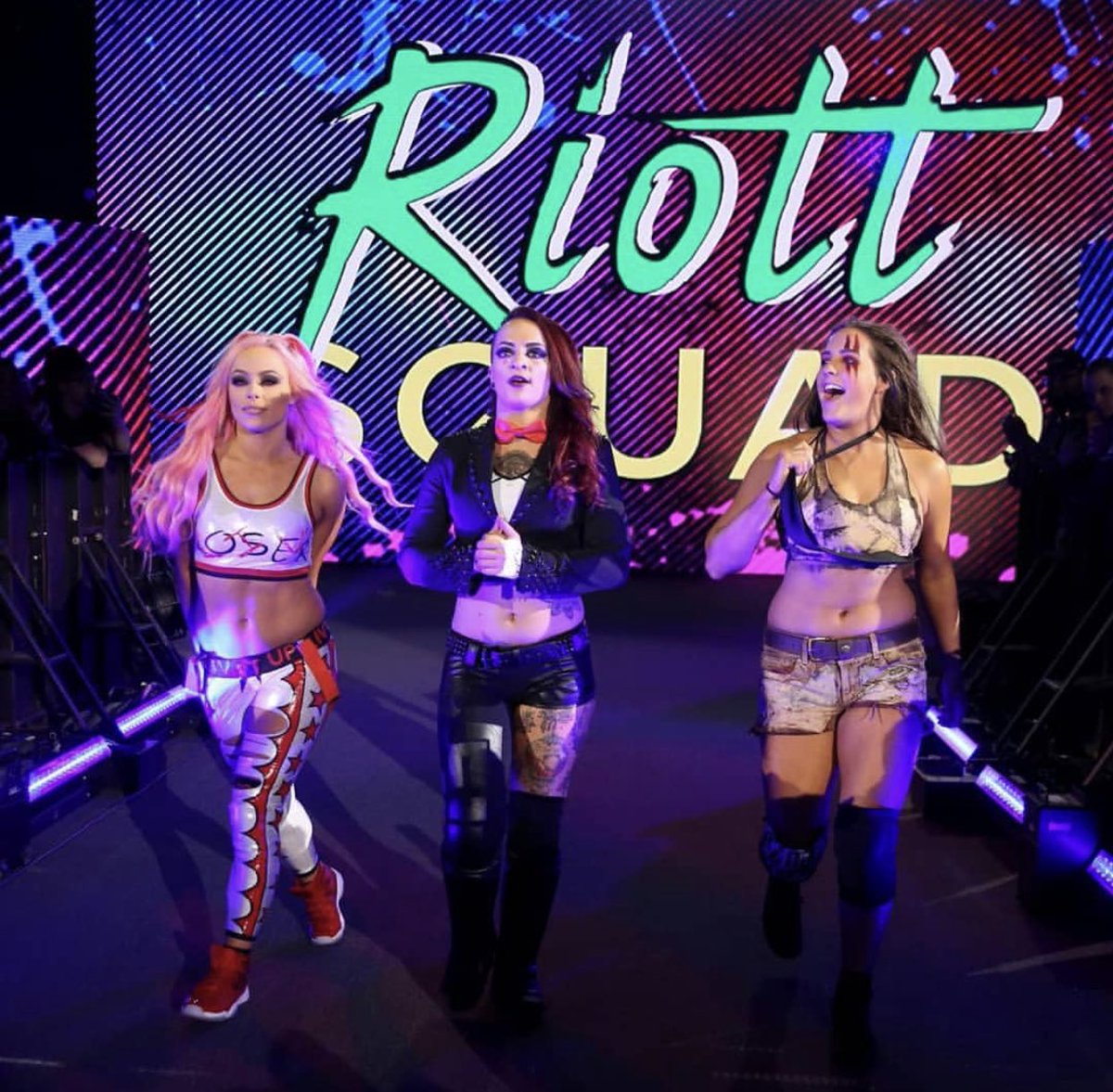 RubyWithAKick's tweet image. Of course those losers /RUIN/ our moment. 

Evolution is change and I can promise you that after tonights loss, The Riott Squad will /CHANGE/ those threes faces another time and sooner than you think. 

     The RIOTT Squad always bounces back.