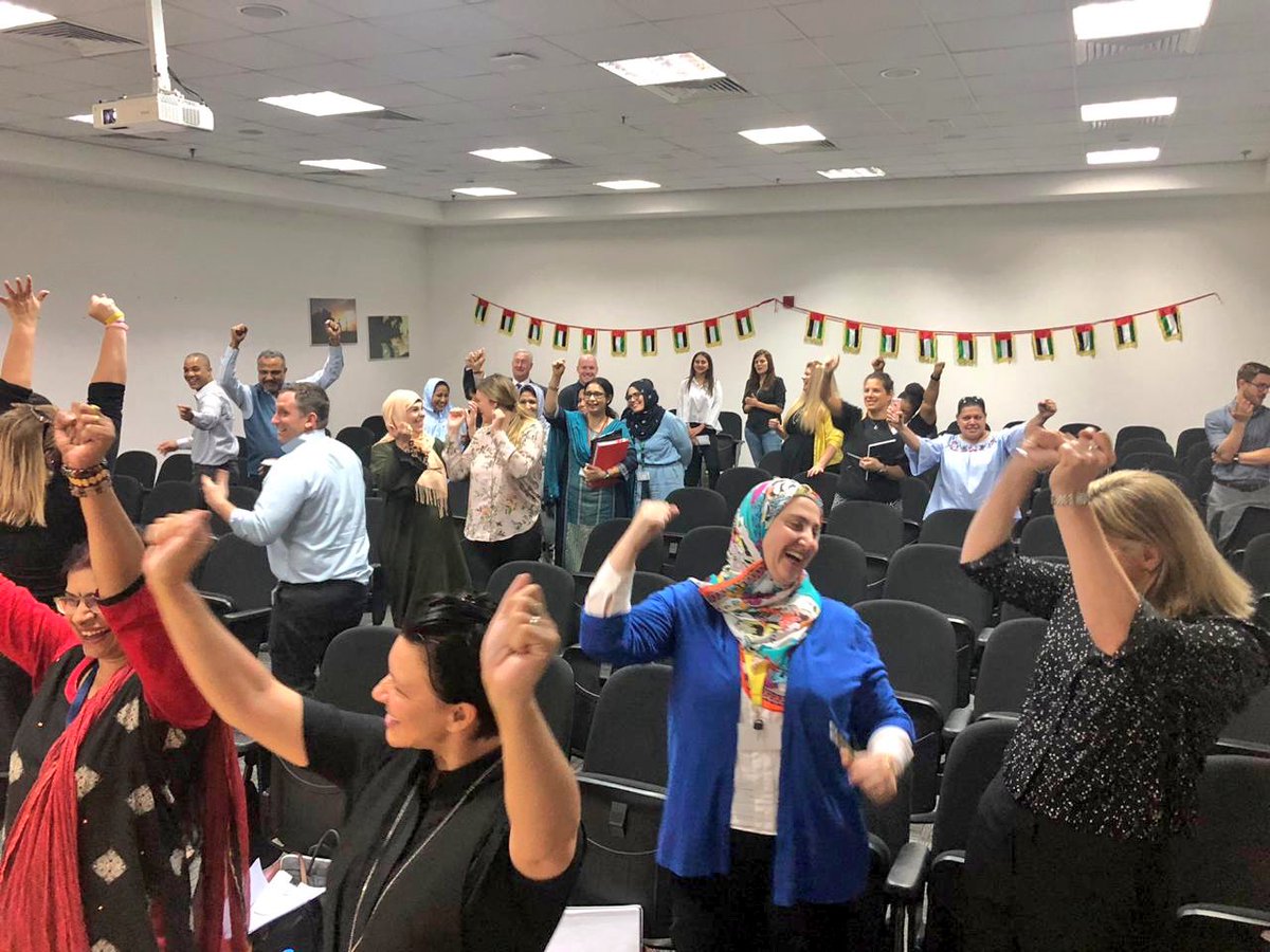 KHDA's tweet photo. Year 2 of #DSWC kicks off with workshops for school champions by our partners @edu_sagov #BeingWellDubai https://t.co/qye5ivioYa