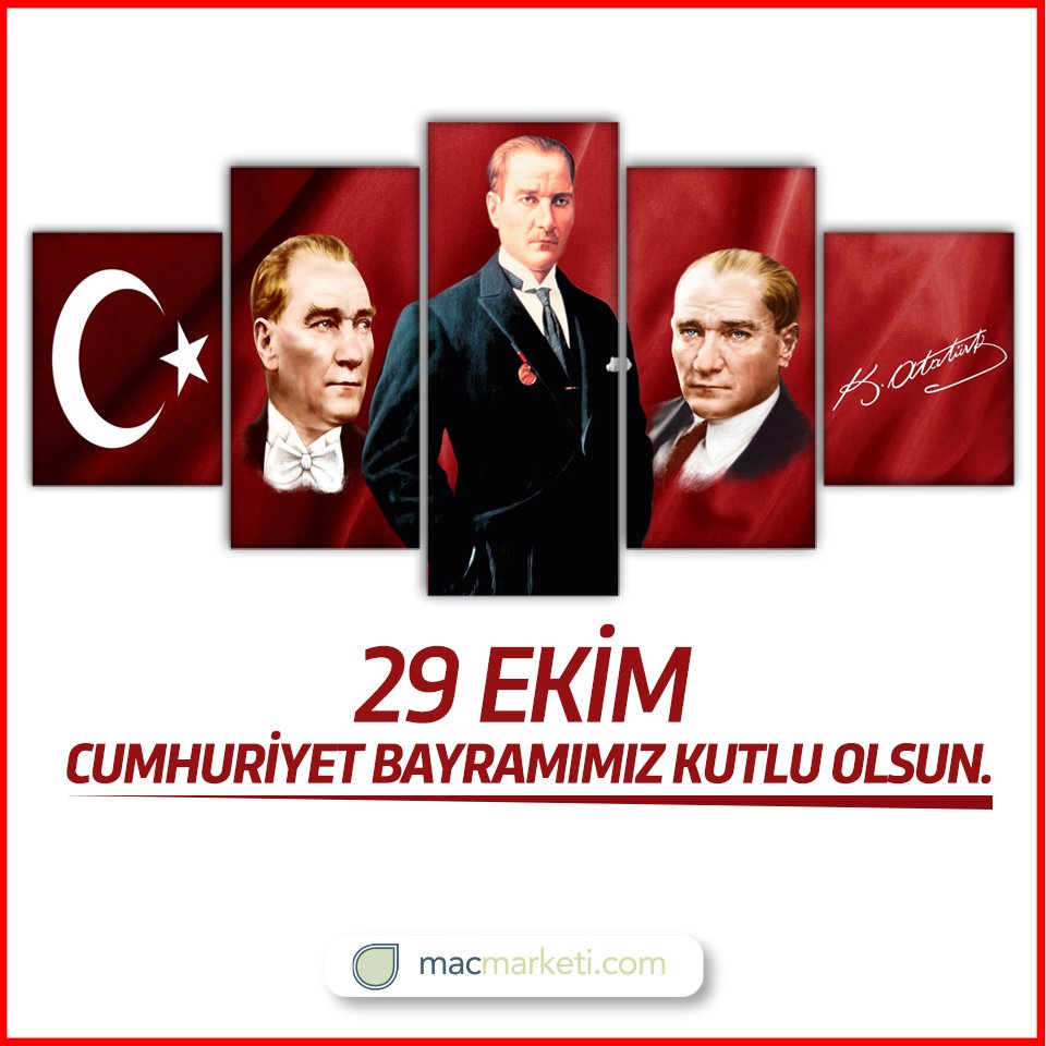 Cumhuriyetimizin 95. yılı kutlu ve mutlu olsun...