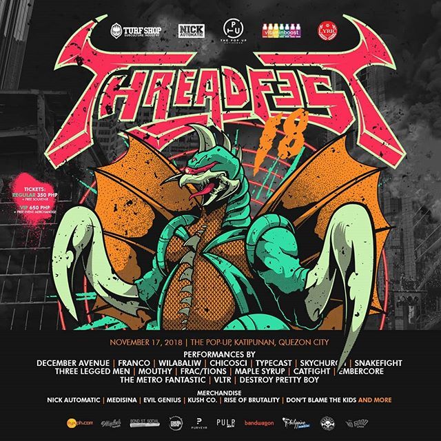 NCKATMTC's tweet photo. Are you ready for #Threadfest2K18๐ฅ A celebration of local merch and music is here! See you all at November 17 at The Pop-up, Katipunan QC! Tickets now available at @thenogoodcrew! #nickautomatic #nckallday https://t.co/5uMyUk3G09 https://t.co/jzNtc4NOet